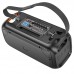 Φορητό Ηχείο Wireless Hoco BS54 Party Μαύρο BT V5.1 2x15W 3600mAh USB 3.5mm FM με 2 Ασύρματα Μικρόφωνα
